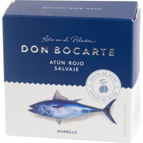 DON BOCARTE Morrillo de Atun rojo salvaje lata 200 grs